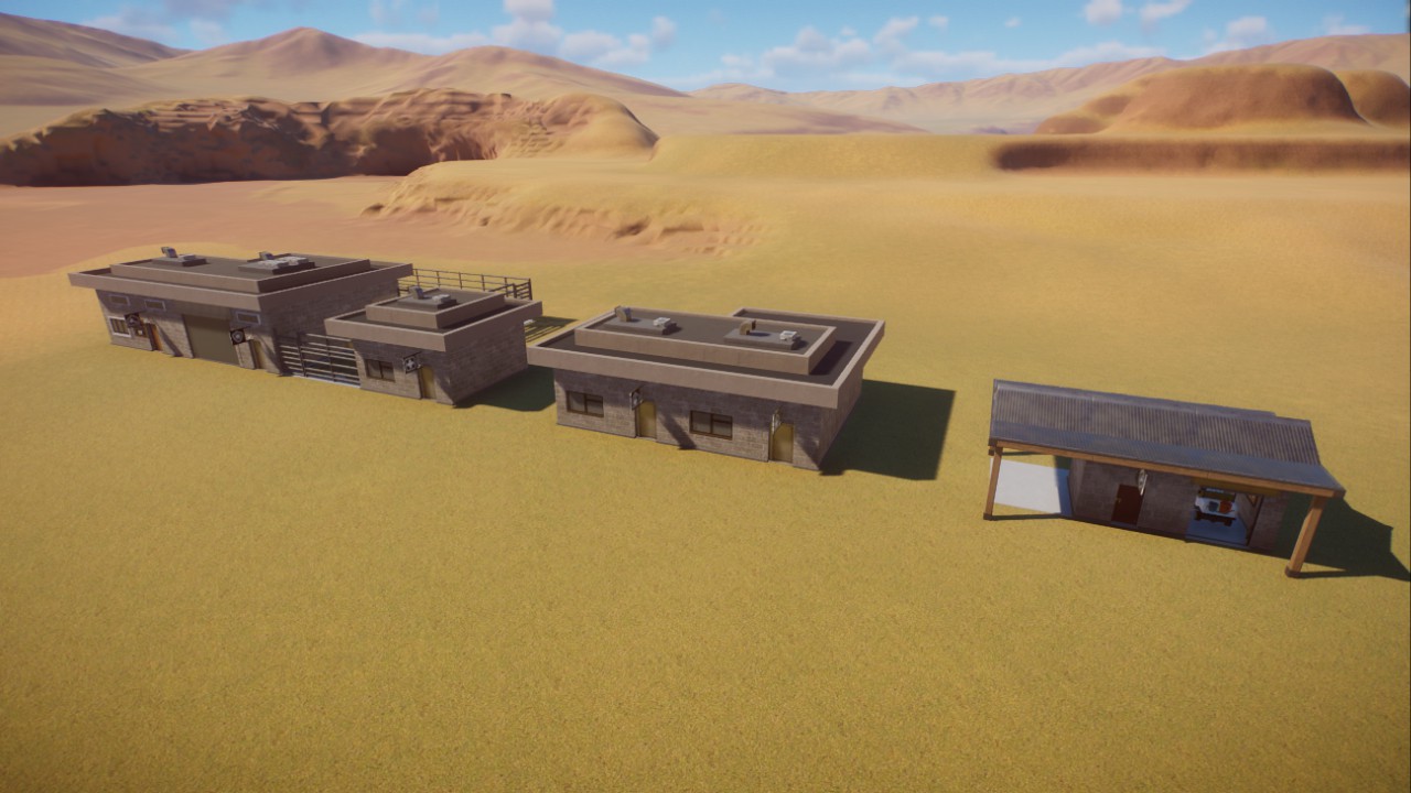 City Zoo Staff Buildings preview