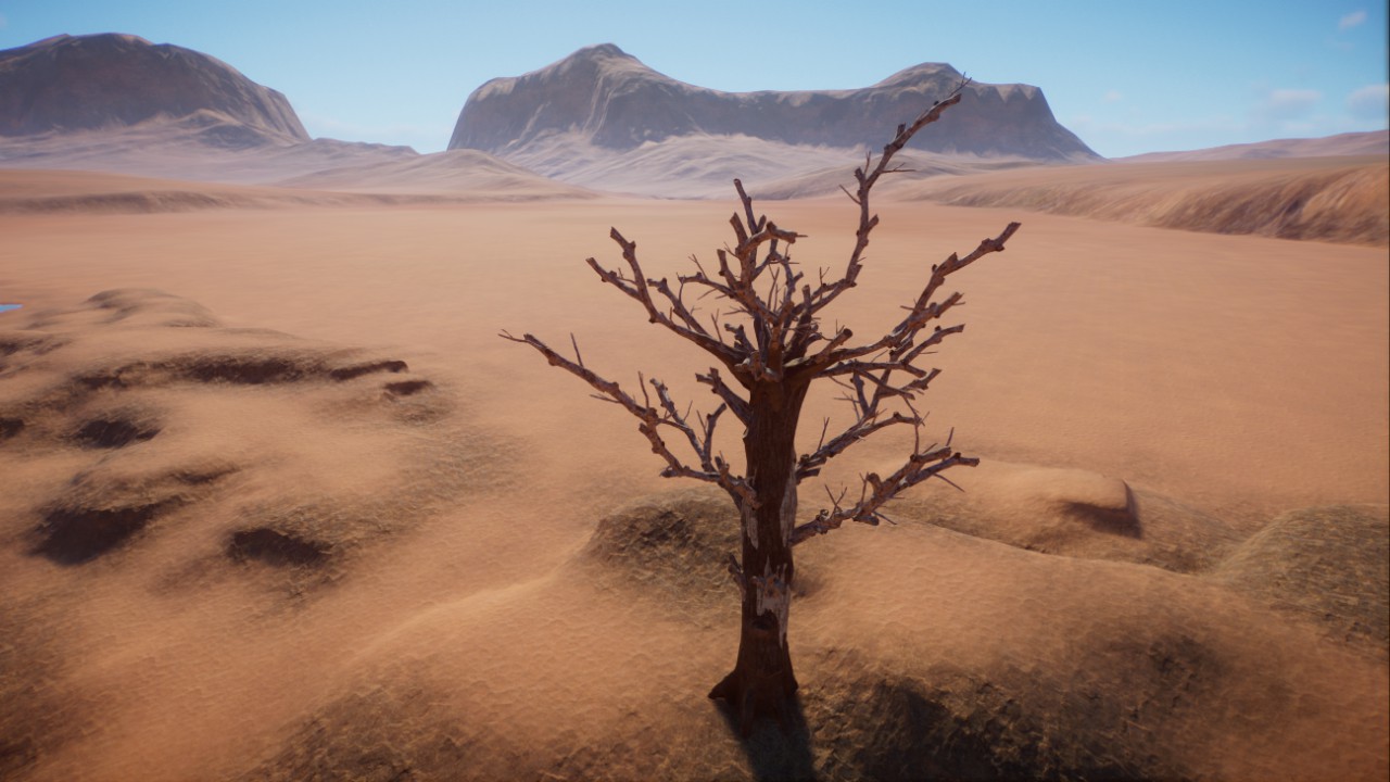 Grosser, toter Baum