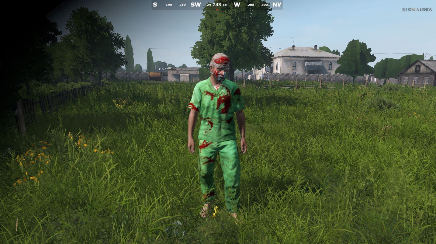 Blood-Stained Doctor's Clothes