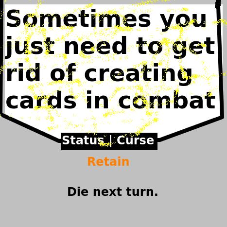 Created Cards Are Banned