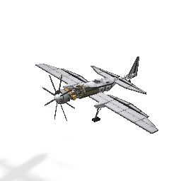 Axial engine plane