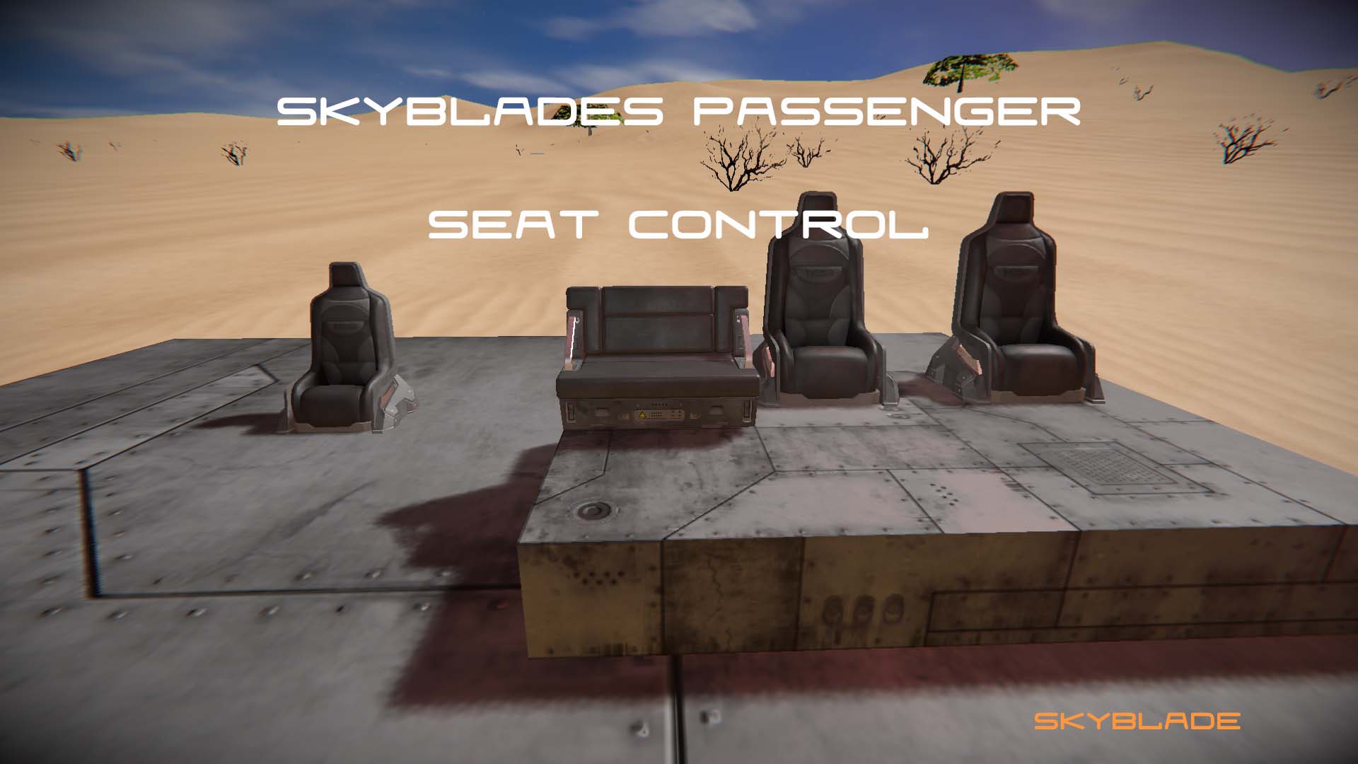 Skyblades Passenger seat control preview
