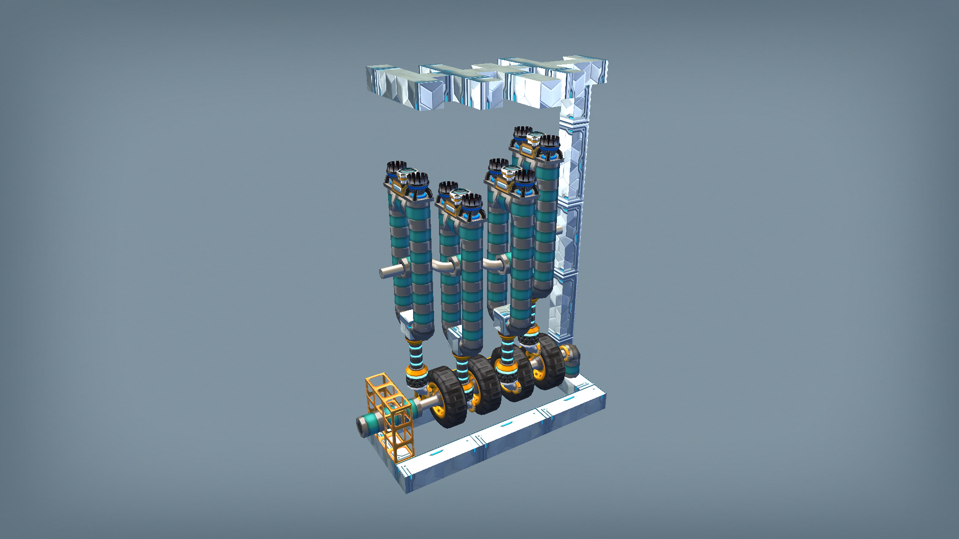 Fast Thruster Piston Engine (modded)