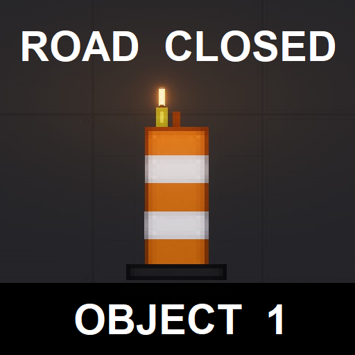 Road closed object 1