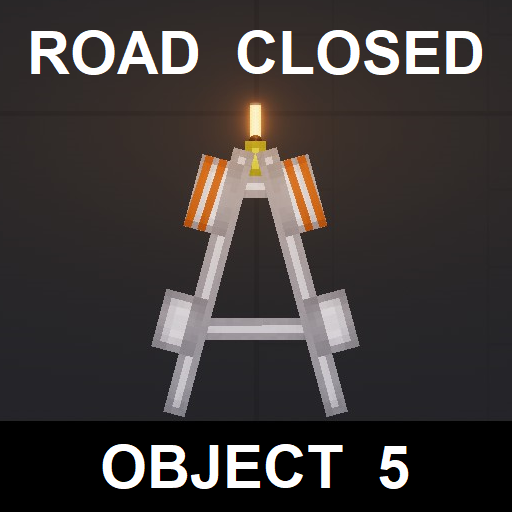 Road closed object 5