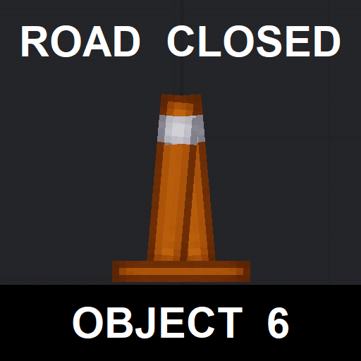Road closed object 6