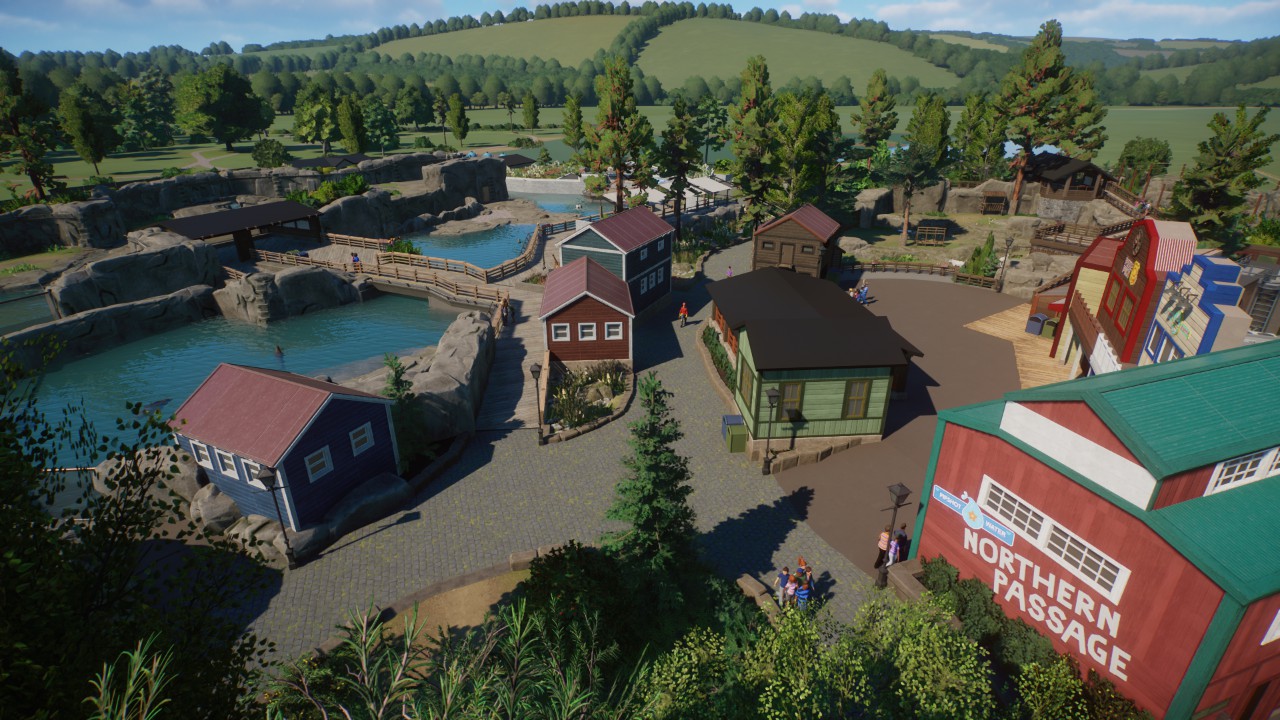 Greenfield Zoo, WIP Update 13, Northern Passage Phase 2