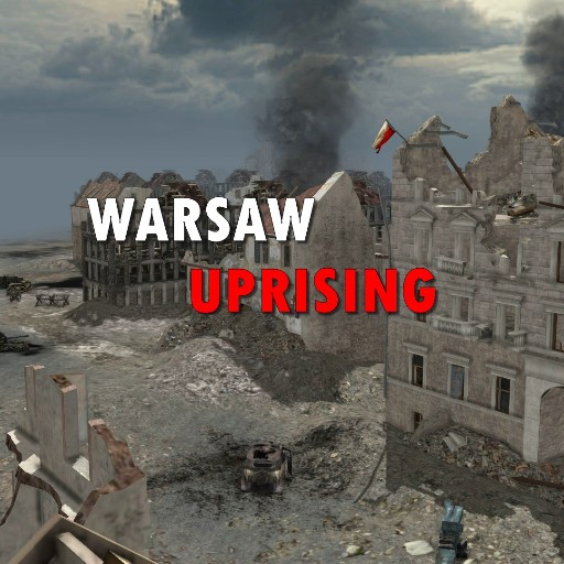 Warsaw Uprising 1944 (map) / Варшавское восстание 1944 (карта)