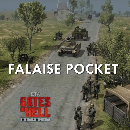Falaise pocket (map) / Фалезский котёл (карта)