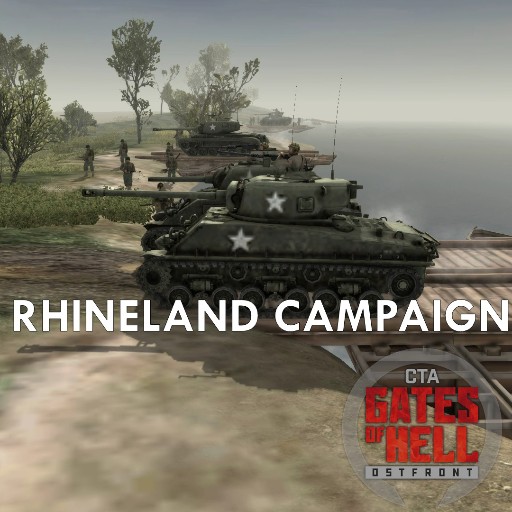 Rhineland Campaign (map)/ Маас-Рейнская операция(карта)