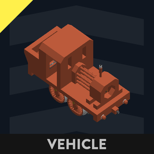 Matchbox Scrap Steam Locomotive (Variant 2)