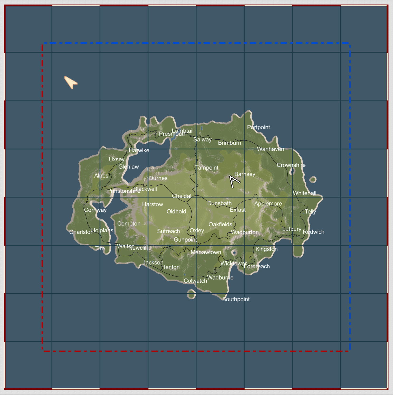 Rosegate Islet  - Infra.&Names