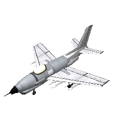 FJRT F86K Sabre dog