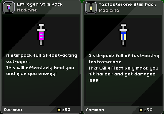 HRT Stim Packs