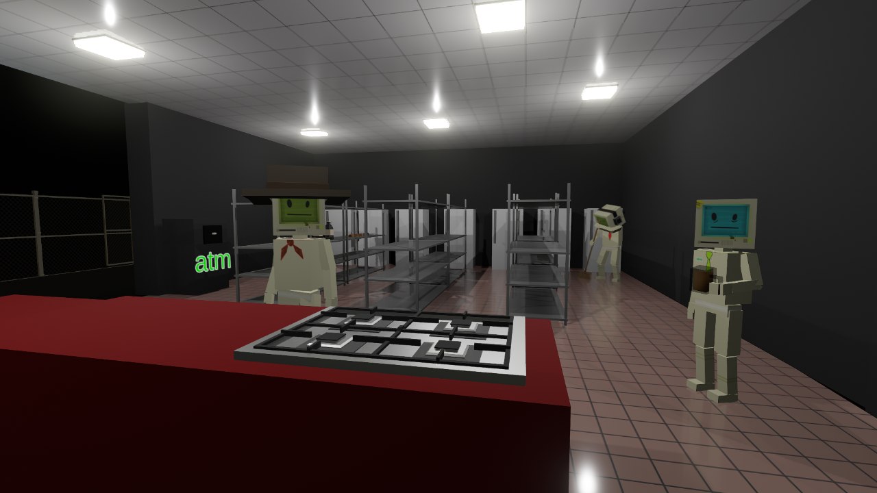 Job Simulator Gas Station Night