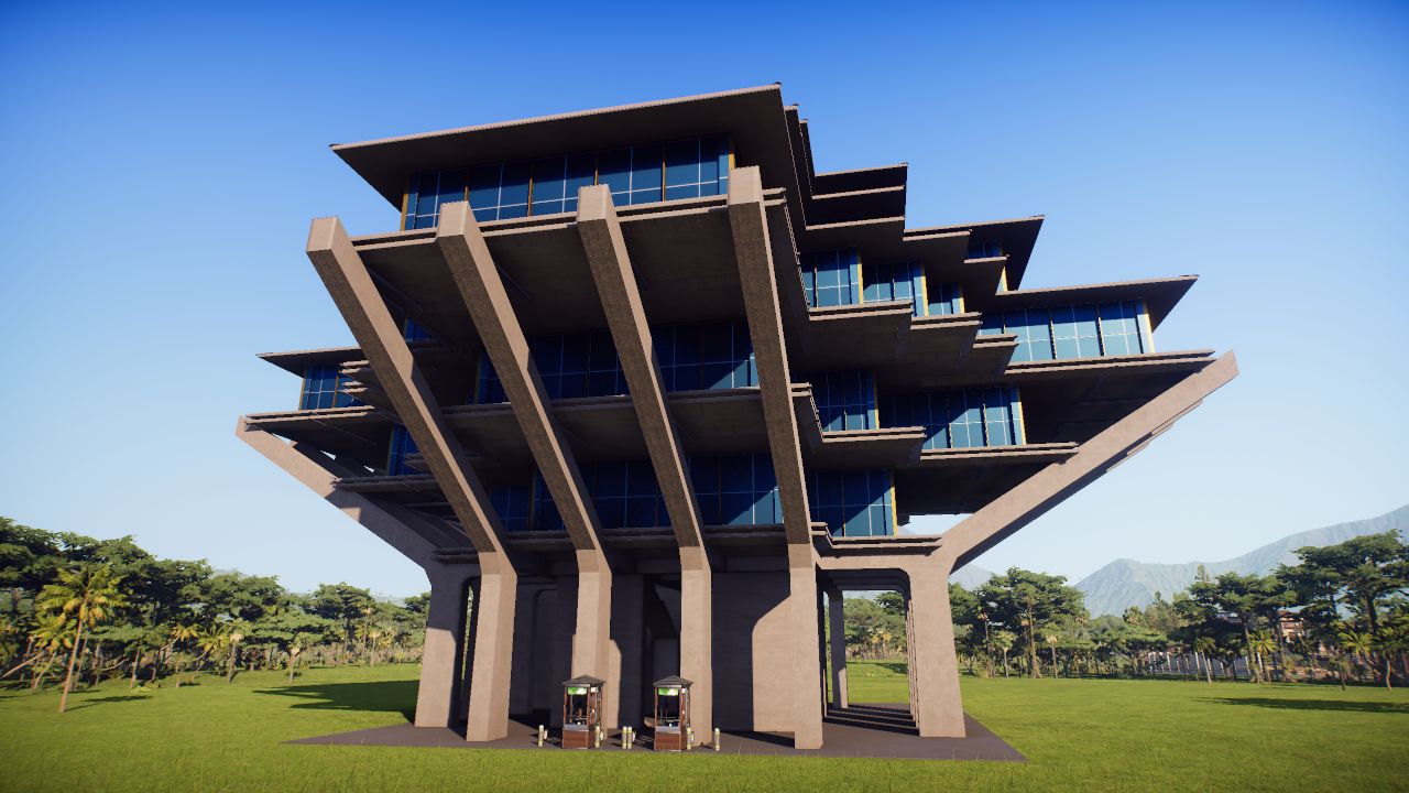 Concrete Entrance Building, tower, monument