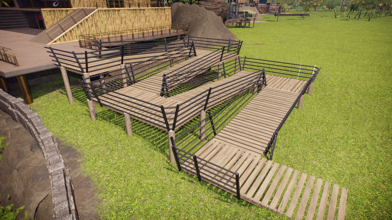 Wooden (wheelchair) ramp