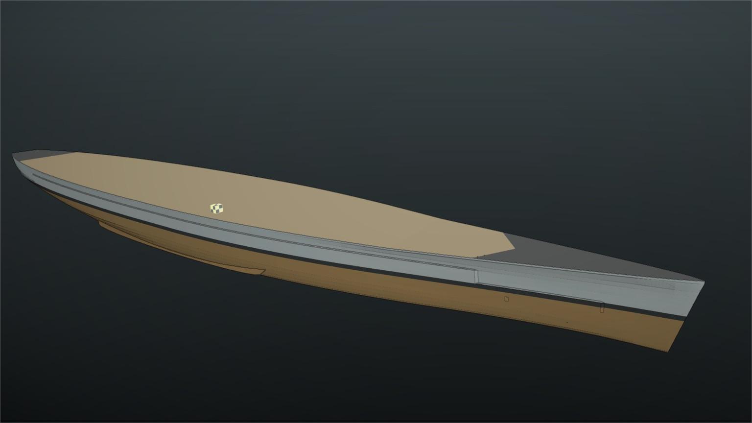 Hull HMS BB 1