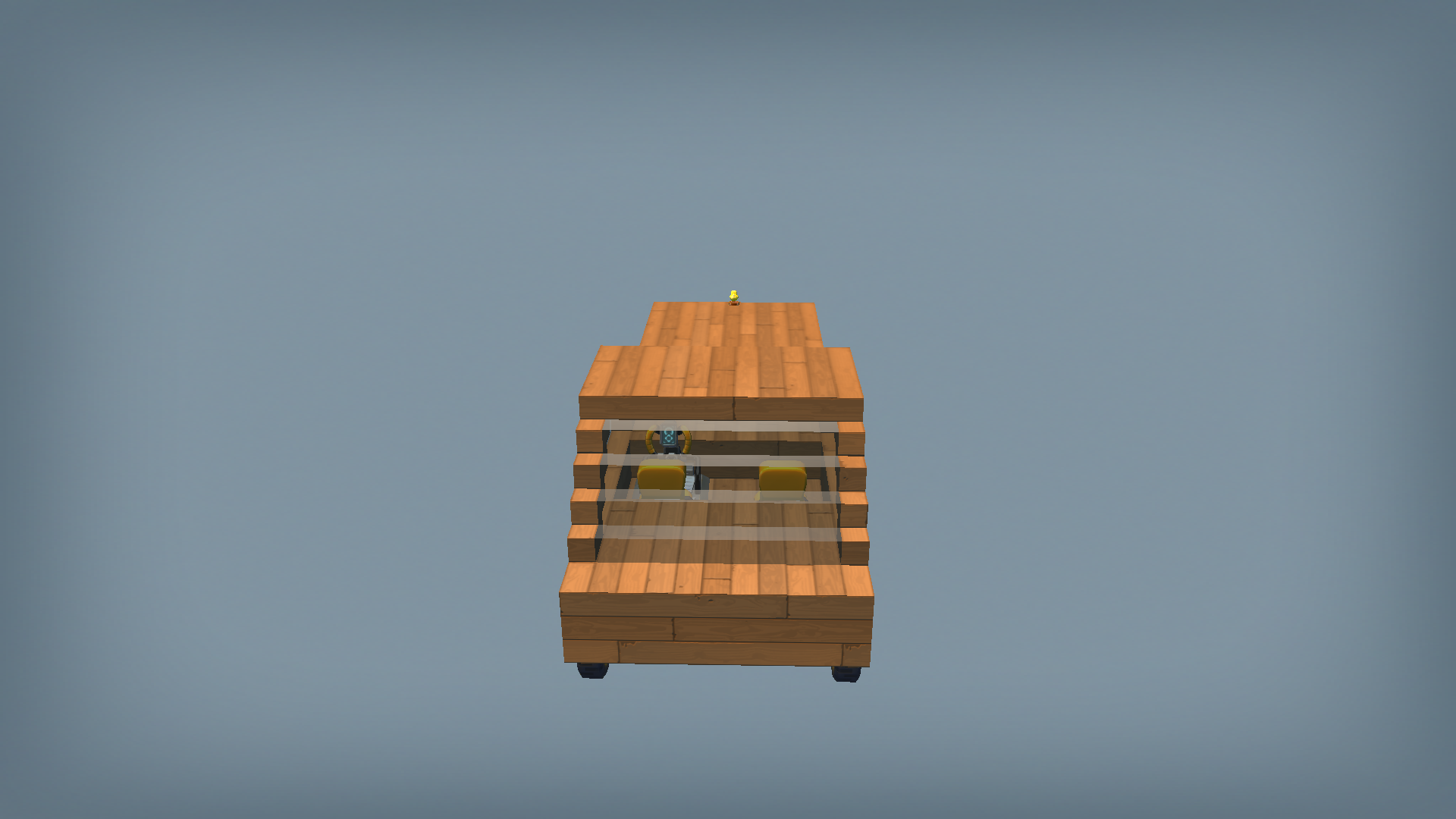 old scrap style car