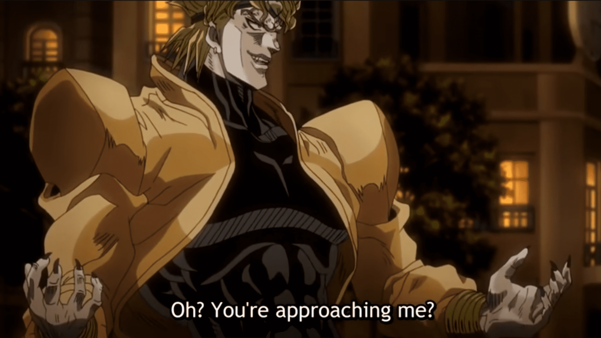 Oh? You're approaching me?