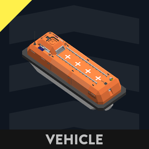 emergency lifeboat with all equiptment will fit on any boat preview
