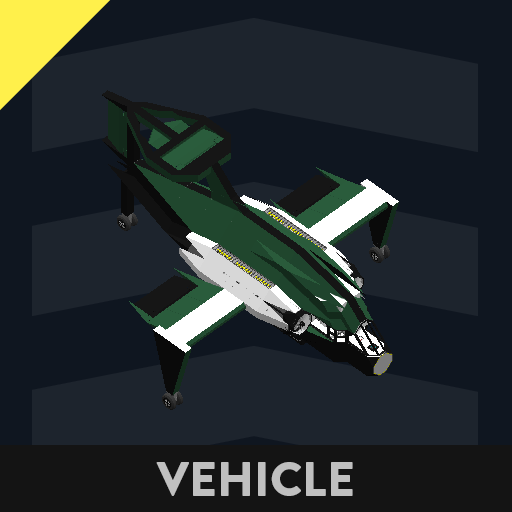 the robin - futuristic jet craft black ops 2 and halo 3 inspired preview