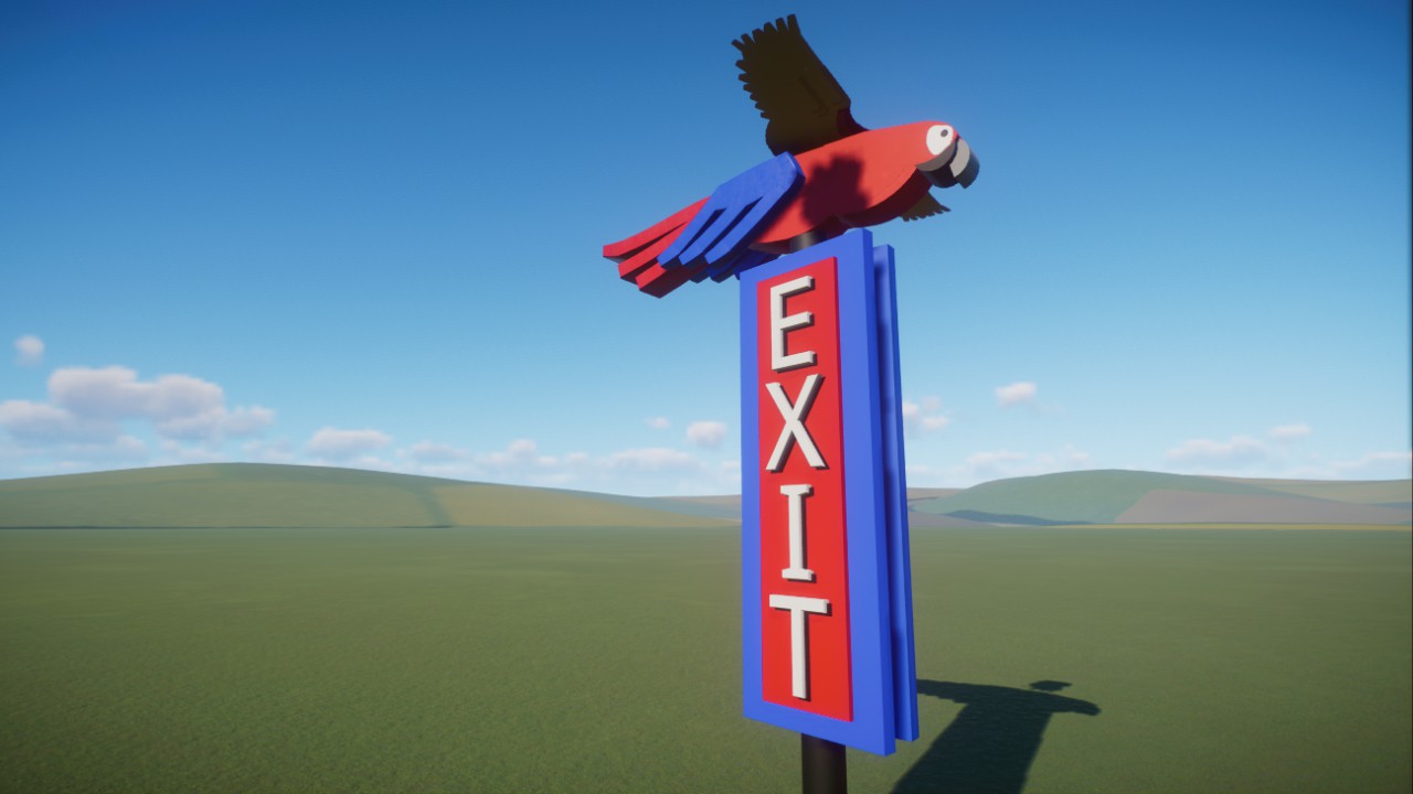 San Diego Exit Sign