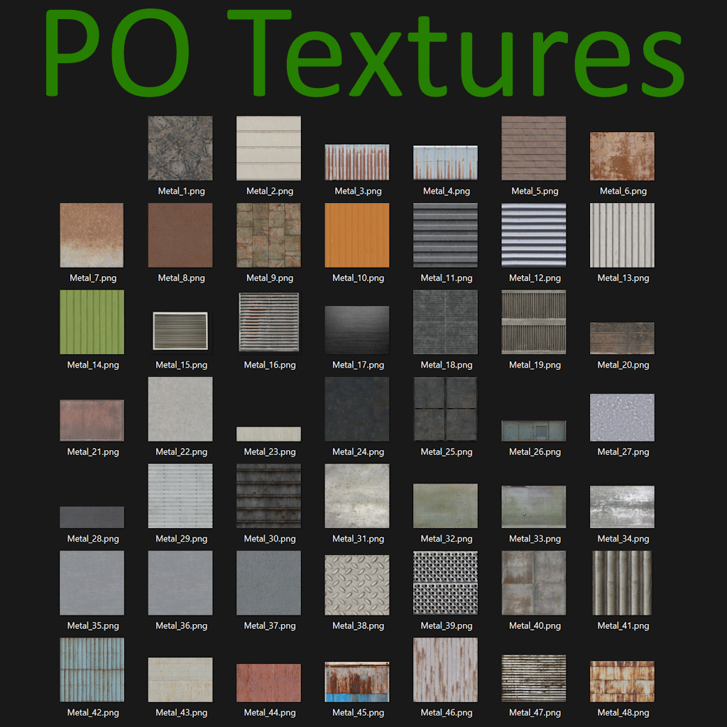 PO Textures METAL