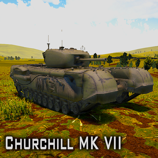 British WWII Tank Churchill MK VII