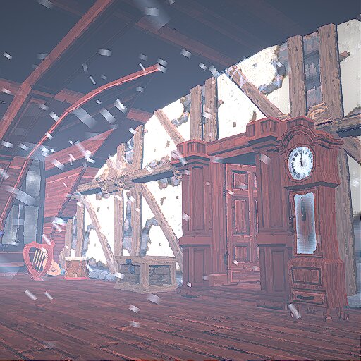 A mysterious house and a mysterious wardrobe in the attic (WIP)