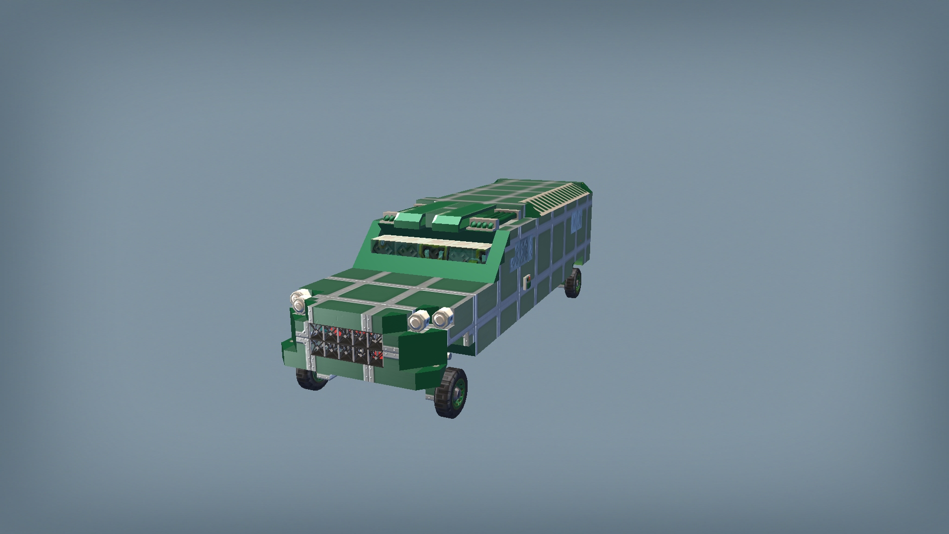 military pasanger truck