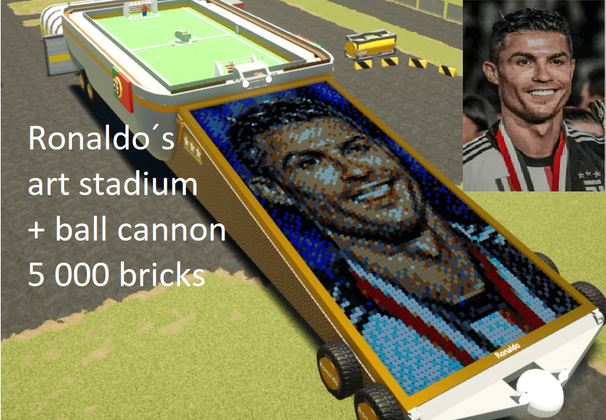 Ronaldo´s art stadium