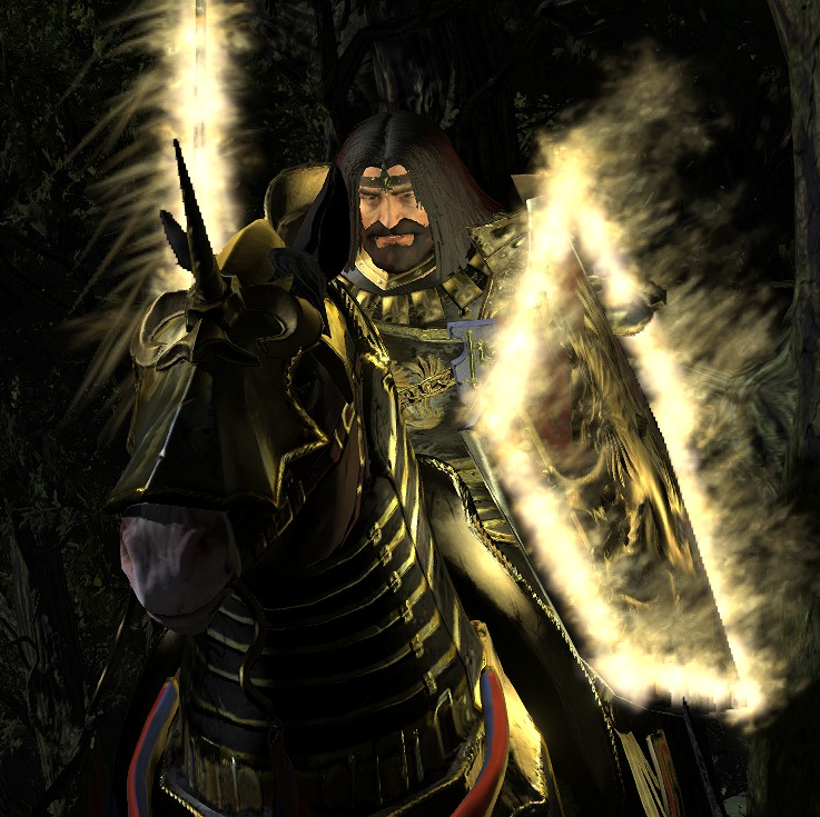 King Louen in Black Armour (Reskin) (Patch 6 ready)