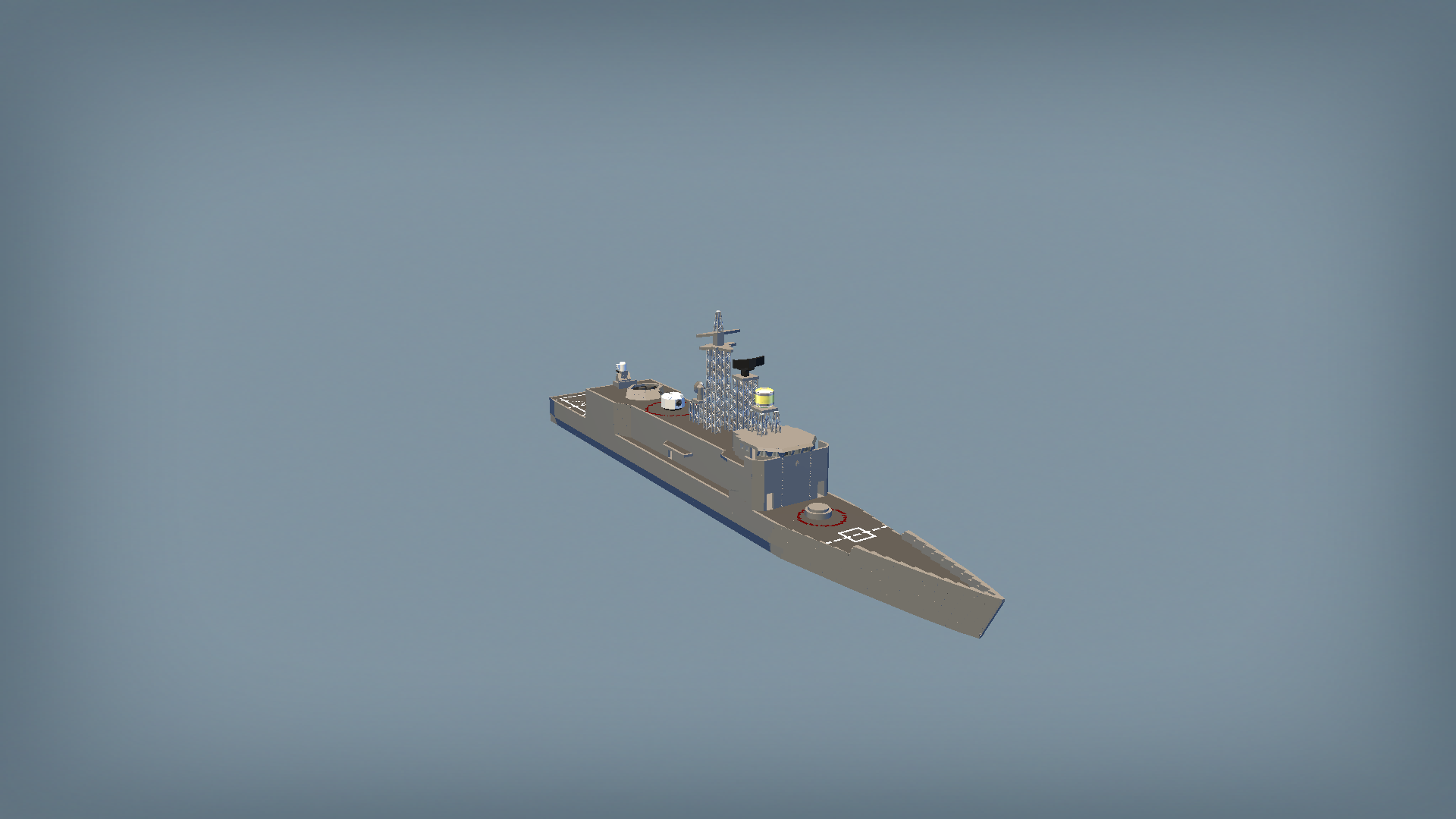 Корабль (фрегат) олевер перри / ship (frigate) oliver perry