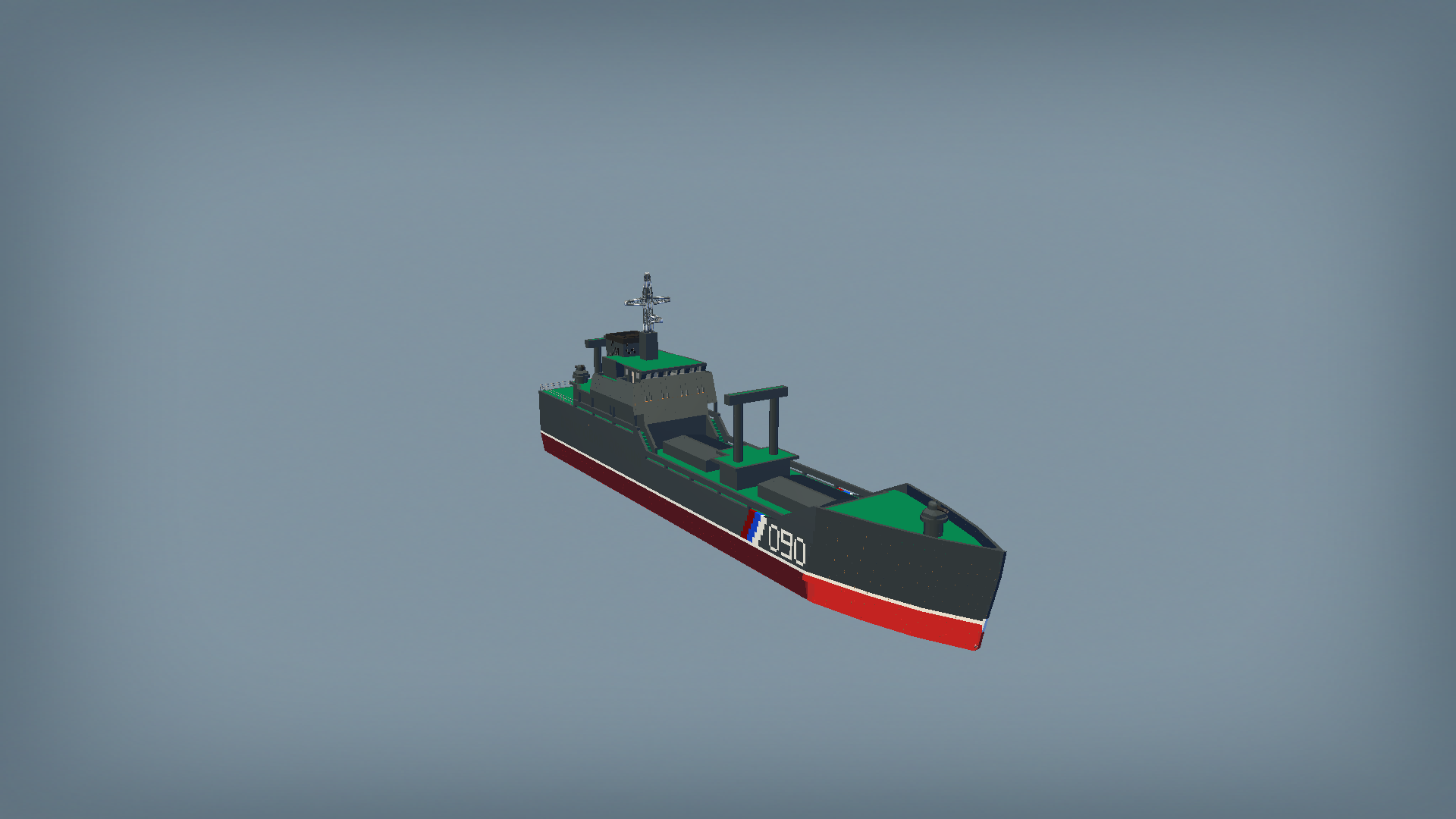 корабль ПСКР проекта 1595 Николай Сипягин 090 / ship PSKR project 1595 Nikolai Sipyagin 090