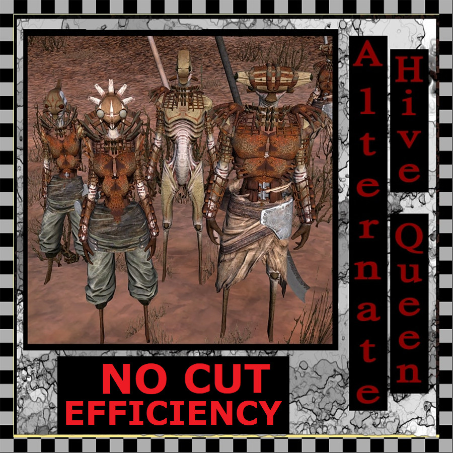 Alternate Playable Hive Queen - No Cut Efficiency - NCE