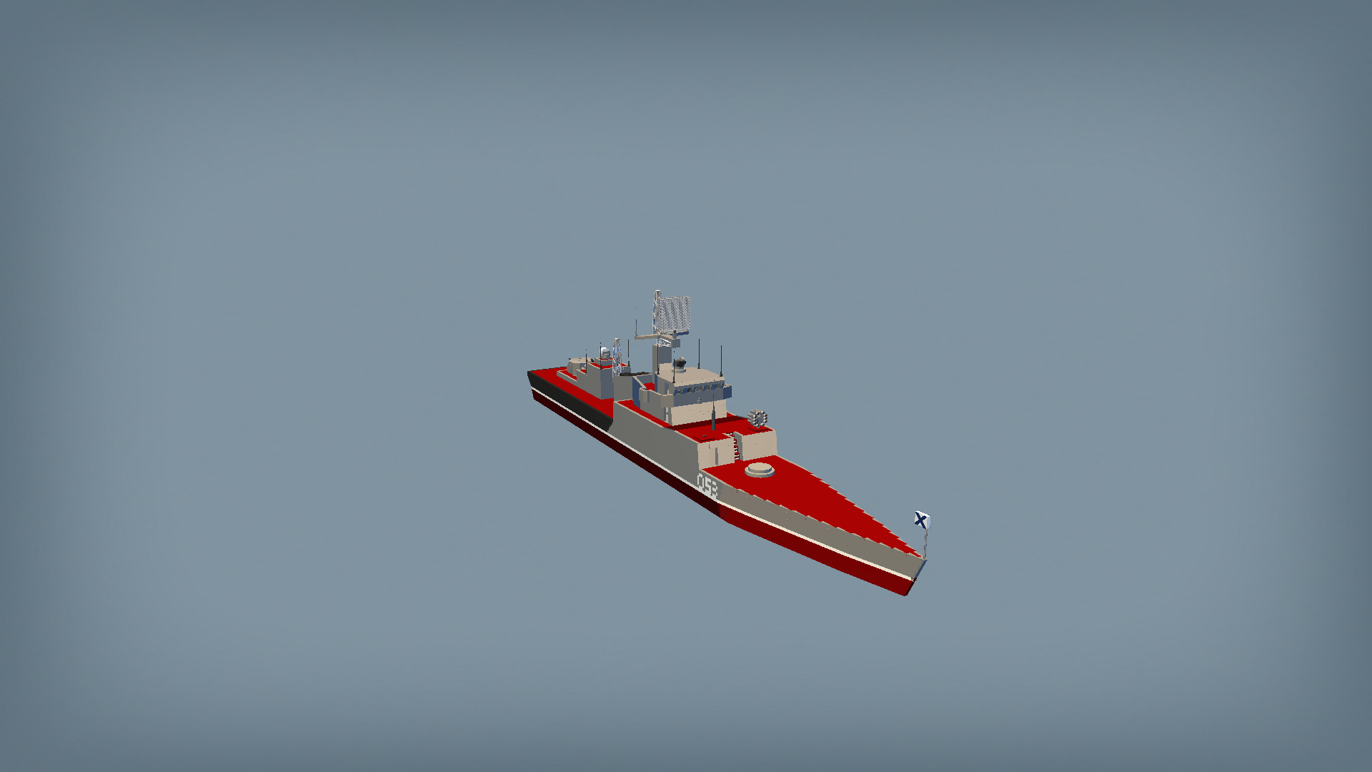 корабль мпк проекта альбатрос борт 053 / ship mpk project albatross board 053