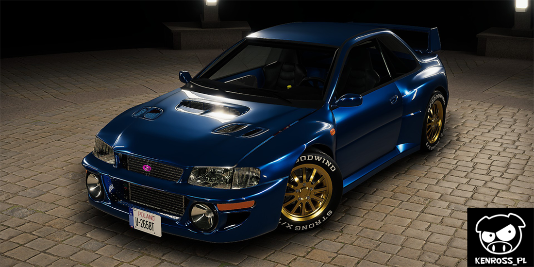 Subaru Impreza 22B - Rally Car.