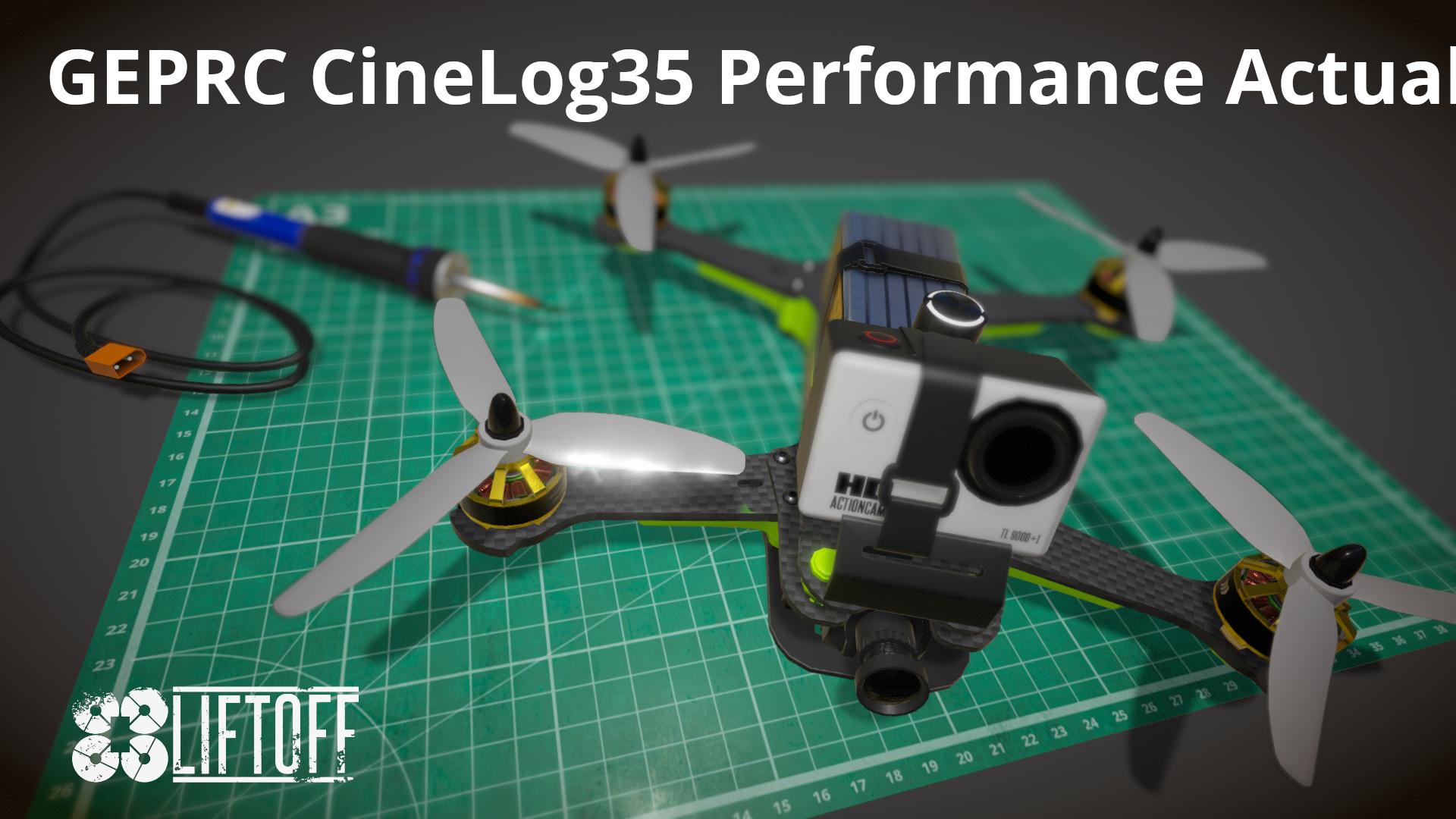 GEPRC CineLog35 Performance Actual PIDs