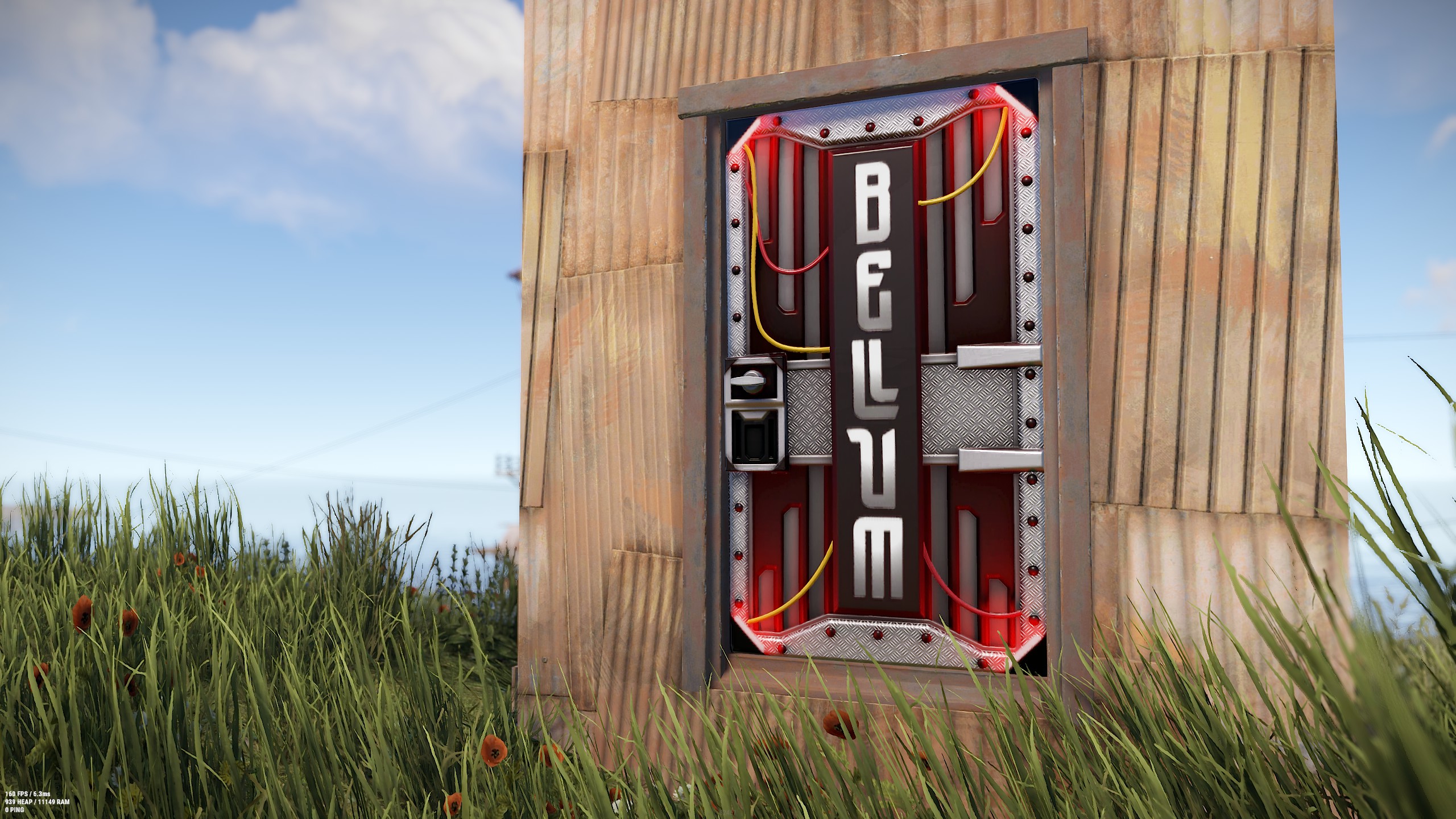 BELLUM Sheet Metal Door
