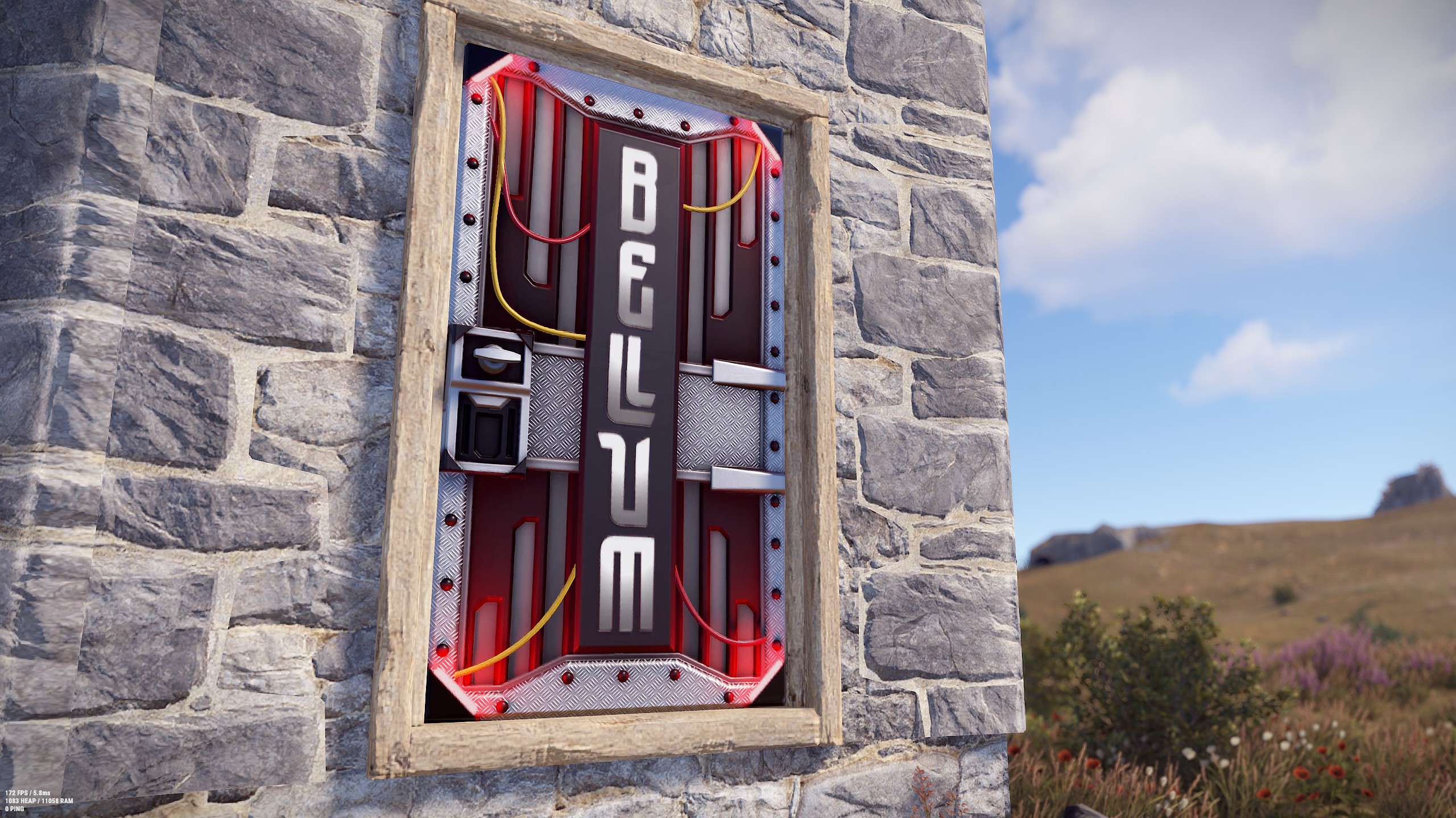 BELLUM Sheet Metal Door