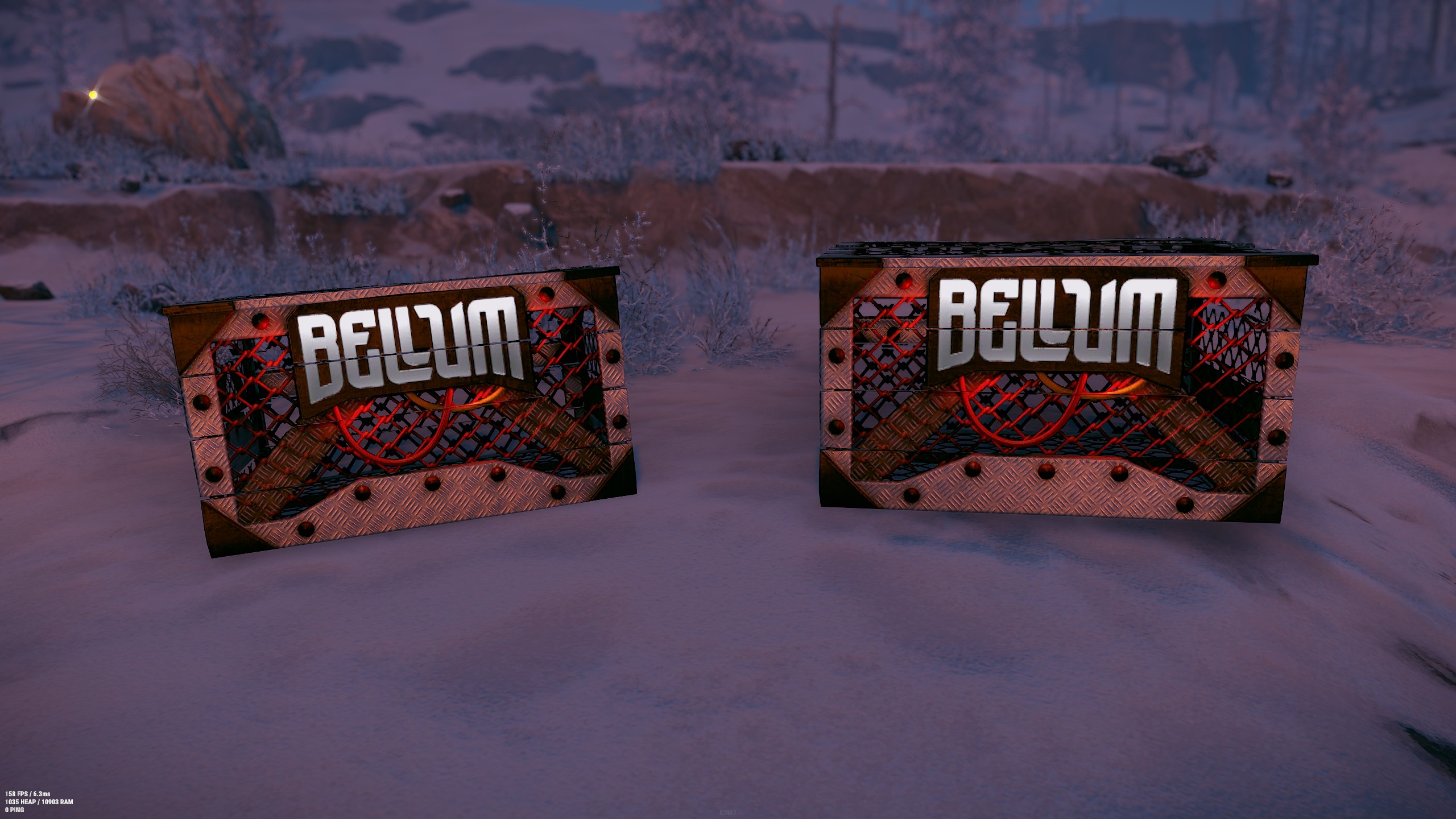 BELLUM Small Wooden Box