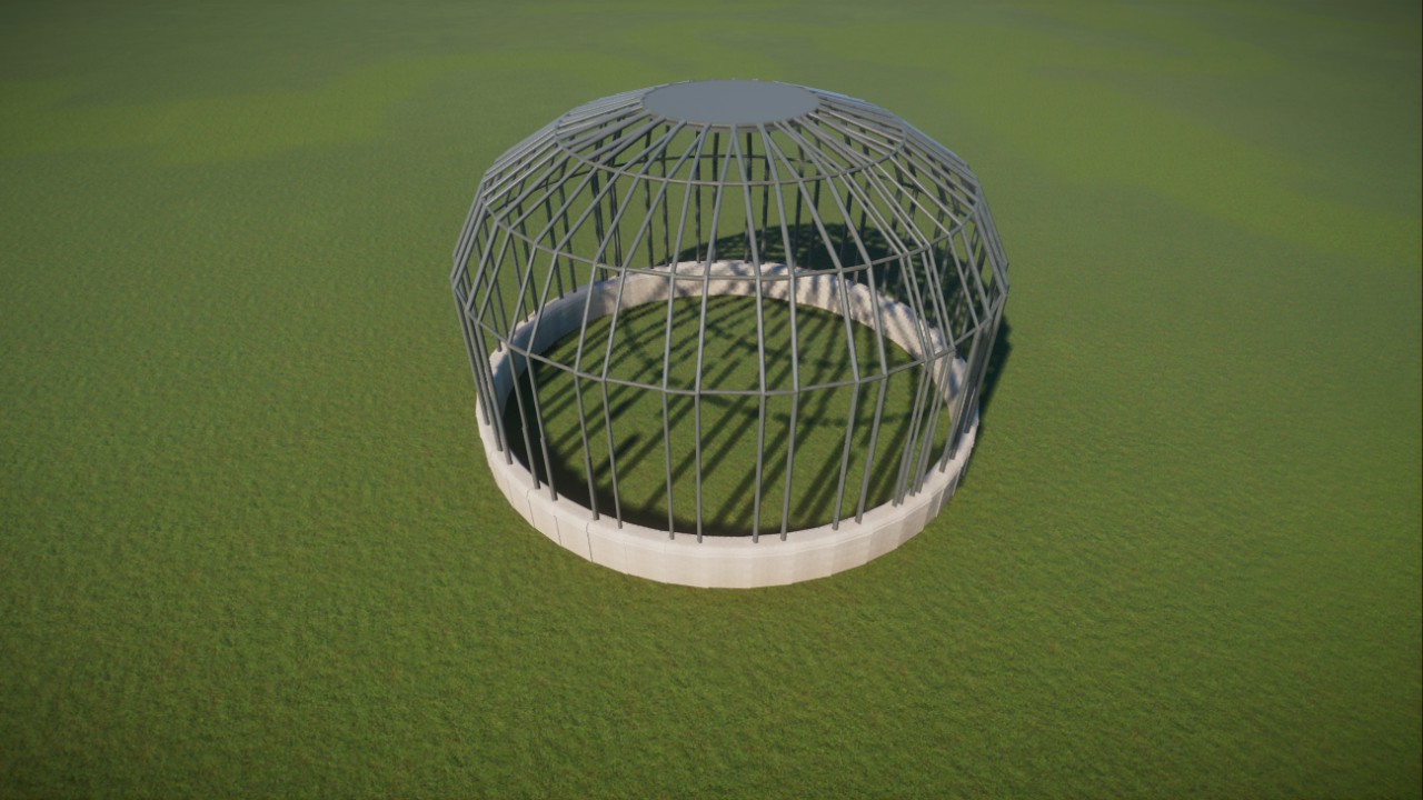 Large Chainlink Cage