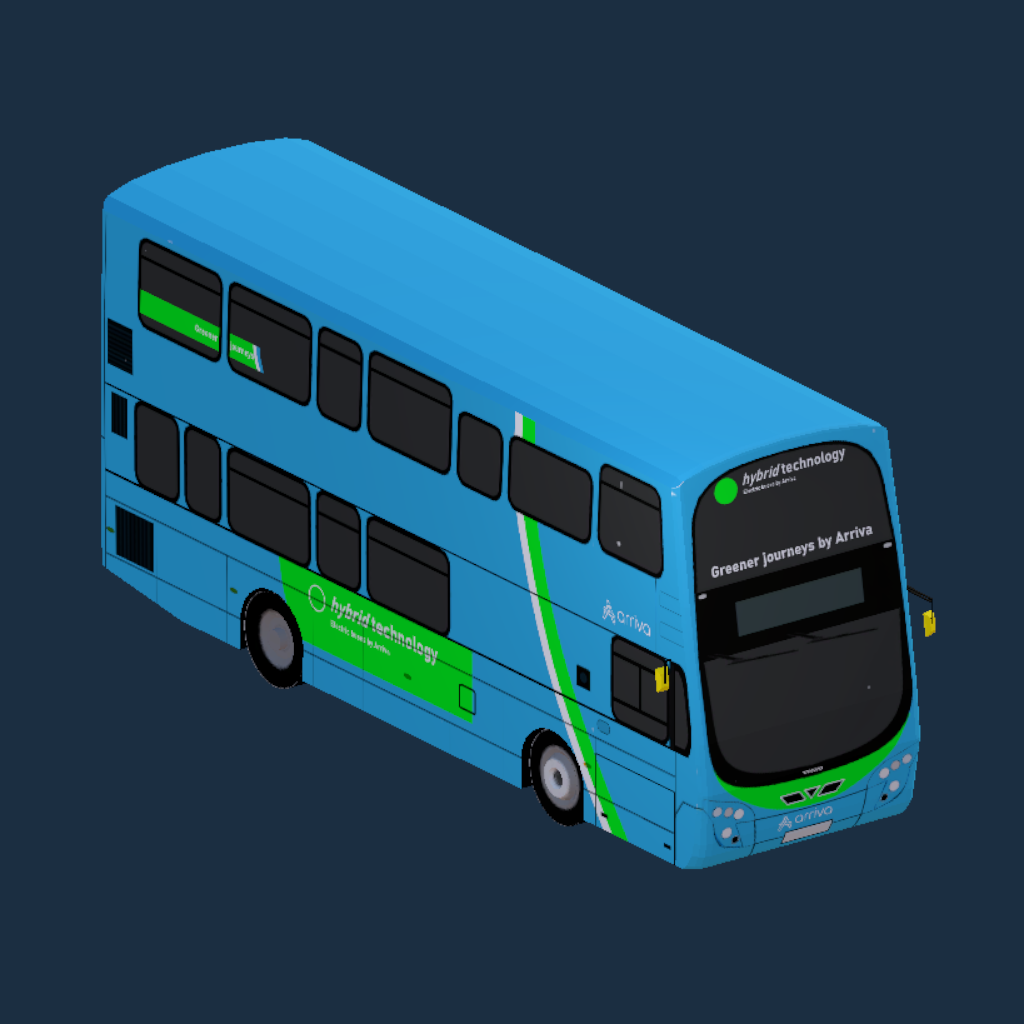 Arriva Journey Mark Hybrid New Volvo B5LH Gemini 2