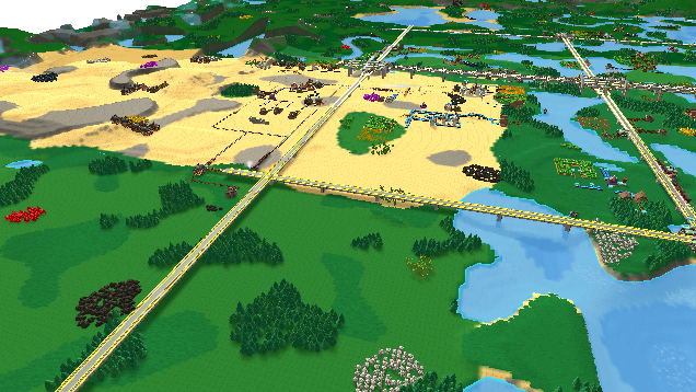 My infinite map