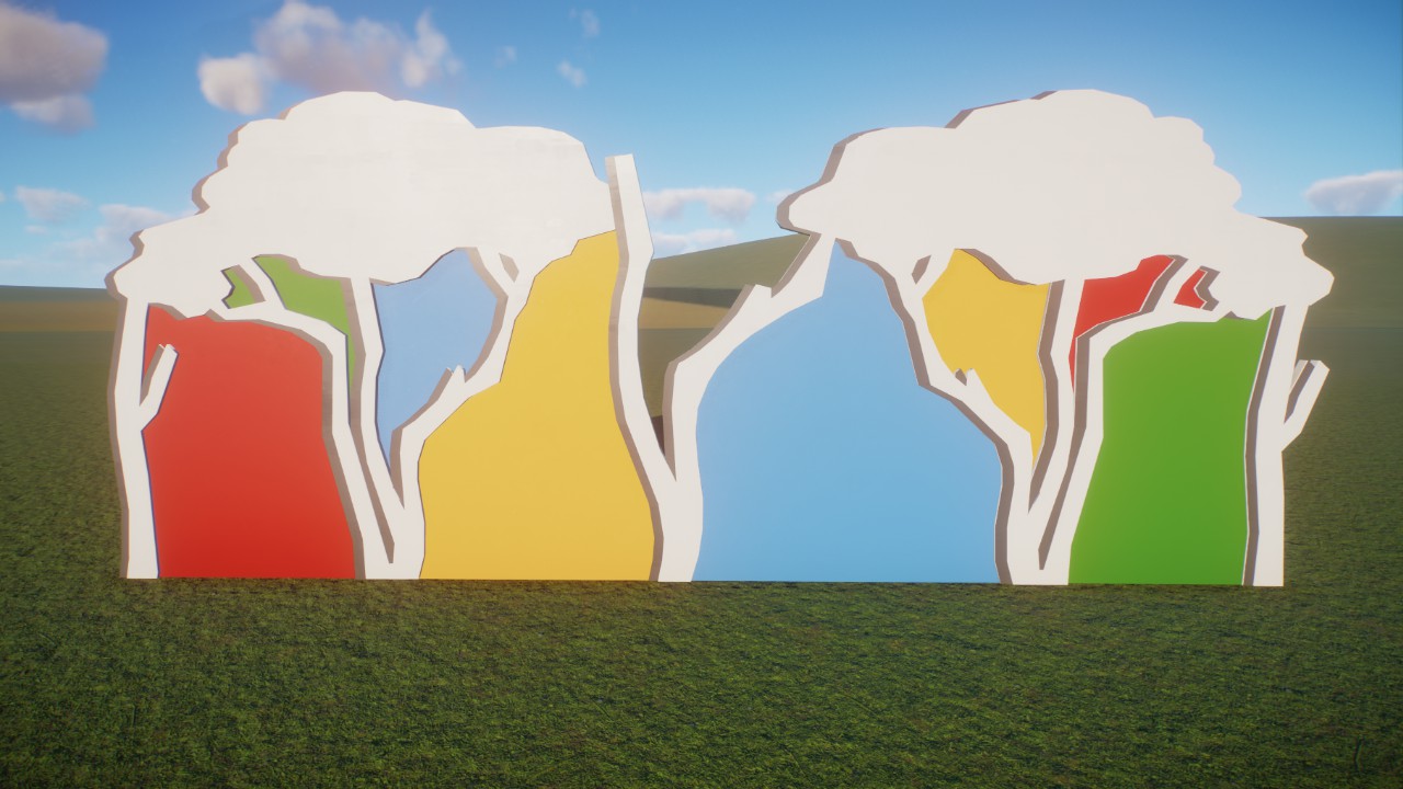 6B Large Sign Background