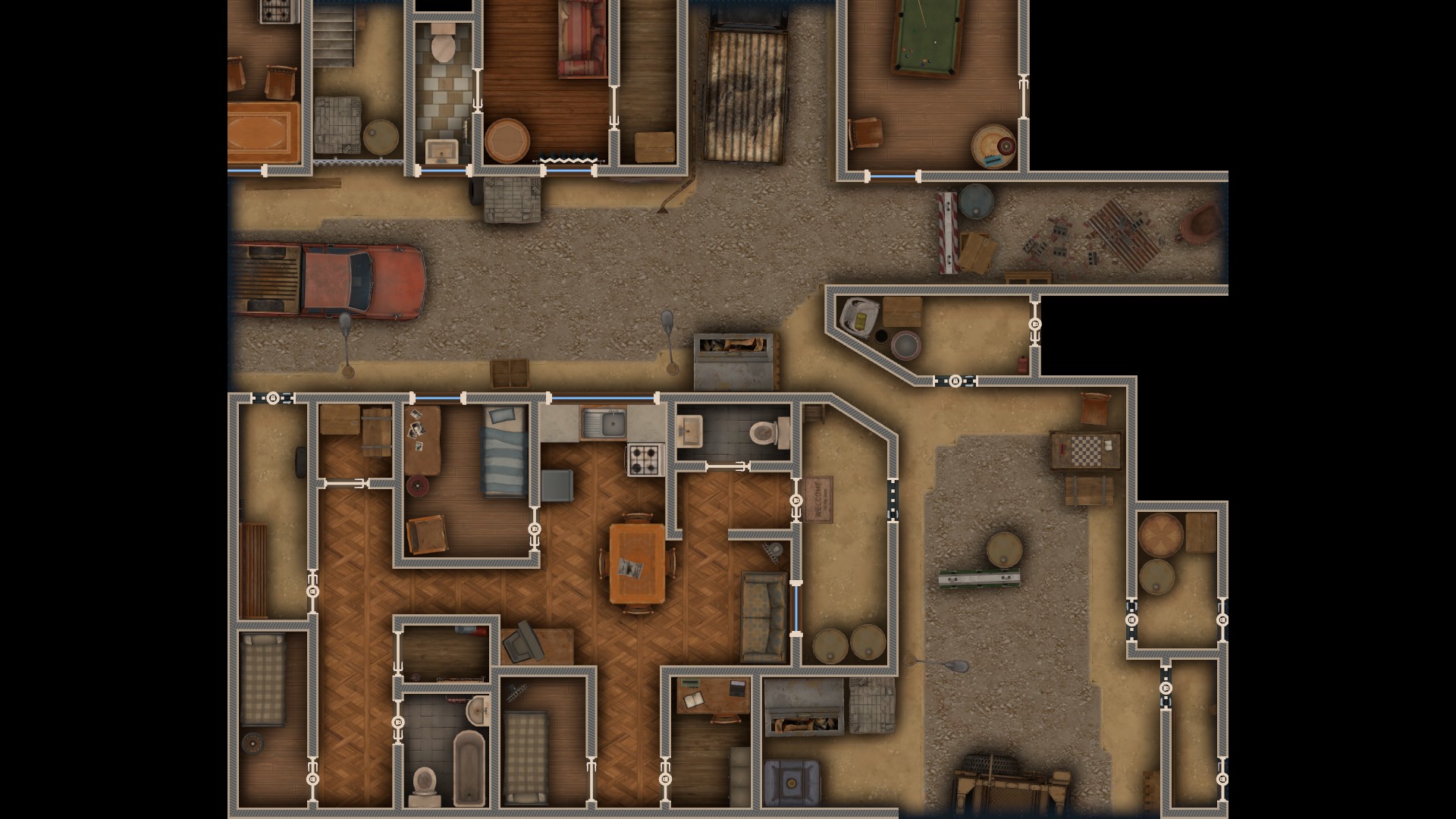 Raid at the house