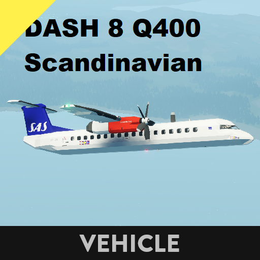 DHC Dash 8 Q400 Scandinavian Airlines Livery SAS