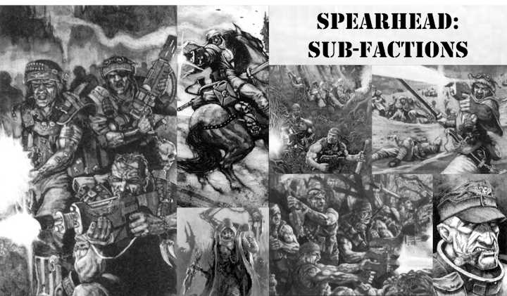 Spearhead: Sub-Factions