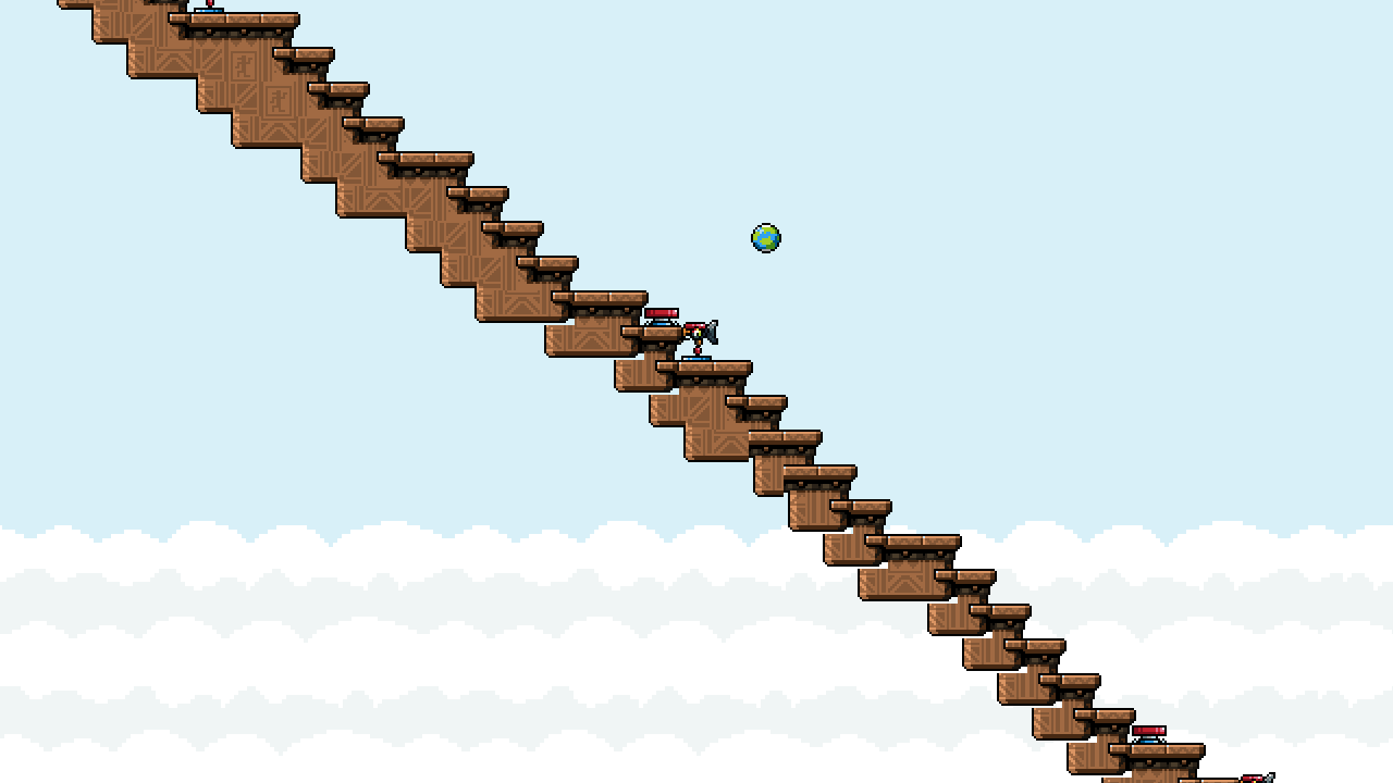 Ah, my old enemy. Stairs.